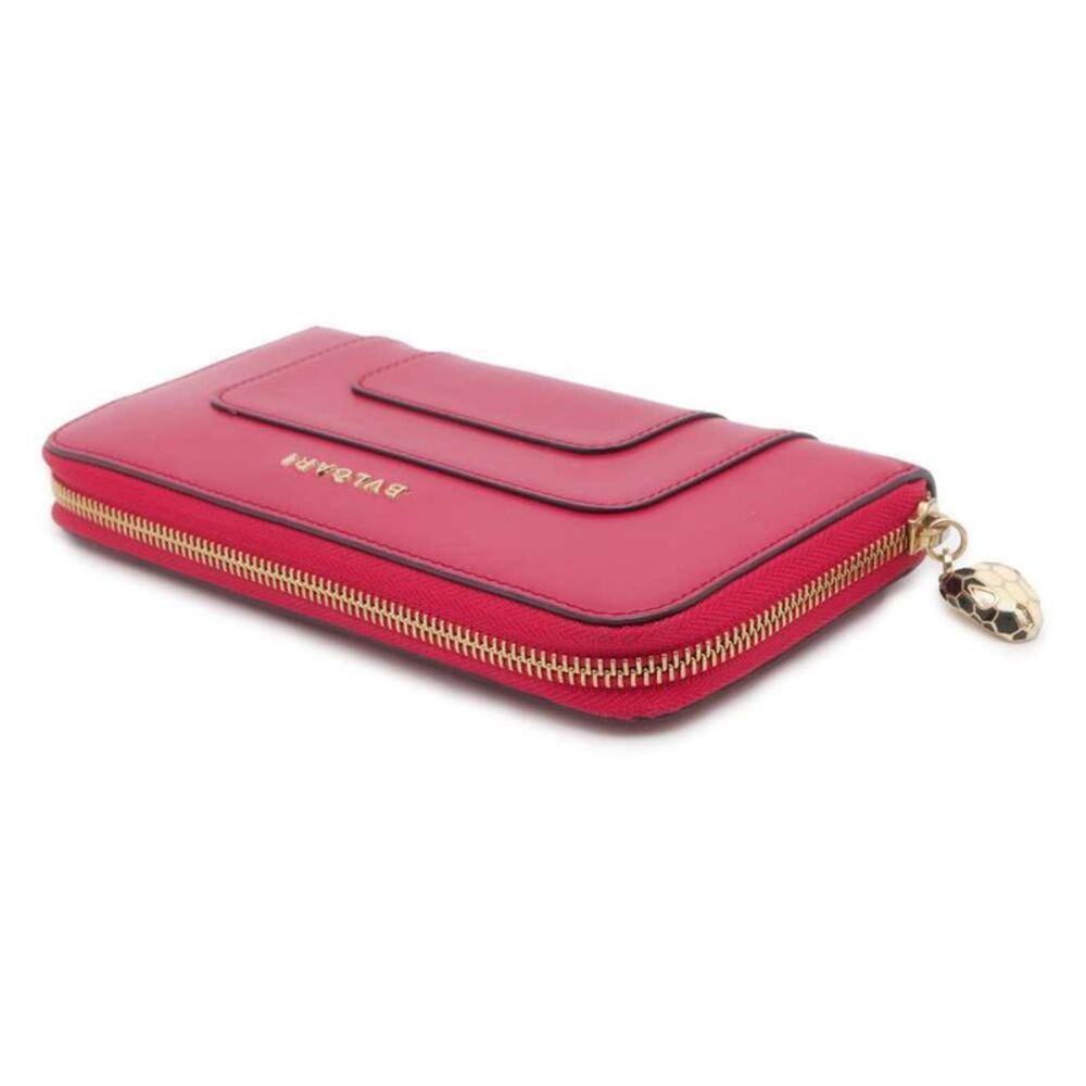 Bulgari Pink Leather Wallet  (Pre-Owned) - Picture 3 of 14